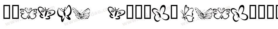 Tribal Butterflies字体转换